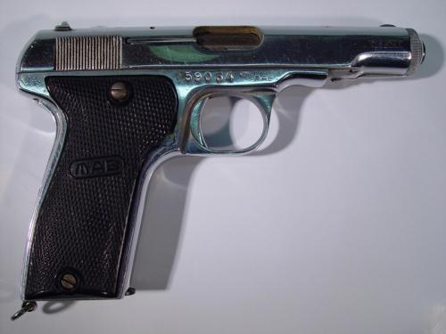 Pistool van Piet Alberts